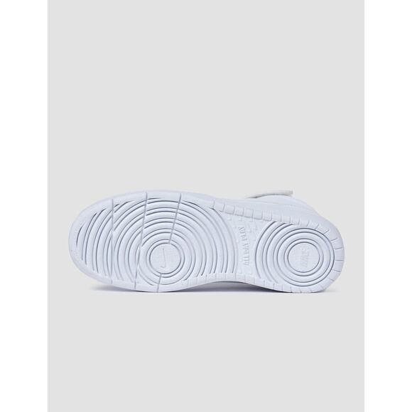 NWT Nike Unisex Court Borough Mid 2 Shoes Sneaker, White,6.5 Big Kid - Picture 5 of 6